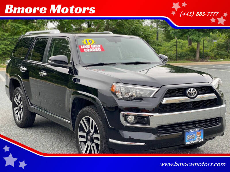 2019 Toyota 4Runner for sale at Bmore Motors in Baltimore MD