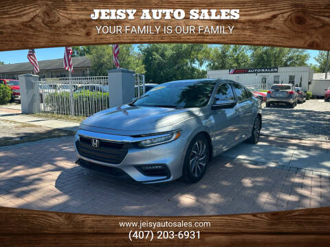 2019 Honda Insight for sale at JEISY AUTO SALES in Orlando FL