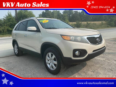 2011 Kia Sorento for sale at VKV Auto Sales in Laurel MD