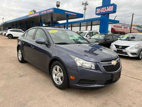 2013 Chevrolet Cruze for sale at Auto Selection of Houston in Houston TX