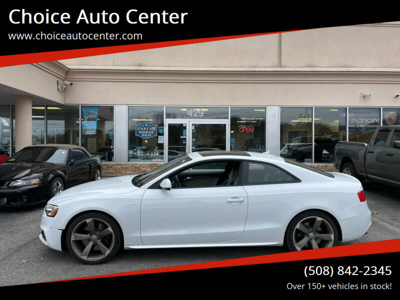 2016 Audi S5 for sale at Choice Auto Center in Shrewsbury MA