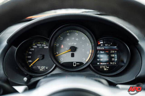 2016 Porsche Cayman GT4