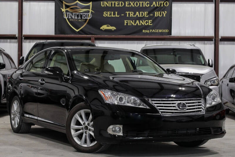 2012 Lexus ES 350 for sale at United Exotic Auto in Houston TX