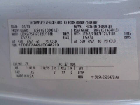 2018 Ford F-250 Super Duty XL