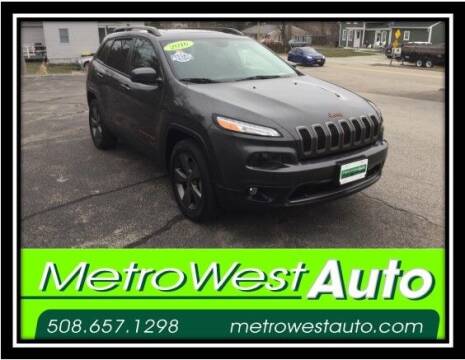 2016 Jeep Cherokee for sale at Metro West Auto in Bellingham MA