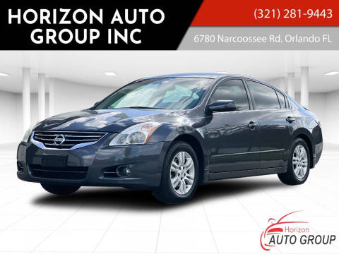 2012 Nissan Altima for sale at HORIZON AUTO GROUP INC in Orlando FL