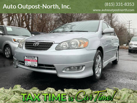 2006 Toyota Corolla for sale at Auto Outpost-North, Inc. in McHenry IL