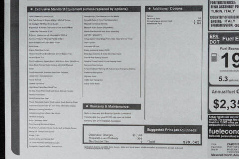 2022 Maserati Ghibli Modena Q4