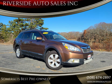 2011 Subaru Outback for sale at RIVERSIDE AUTO SALES INC in Somerset MA
