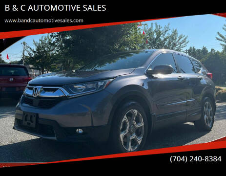 2017 Honda CR-V for sale at B & C AUTOMOTIVE SALES in Lincolnton NC