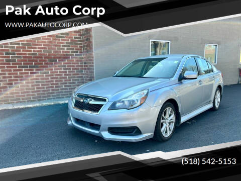 2013 Subaru Legacy for sale at Pak Auto Corp in Schenectady NY