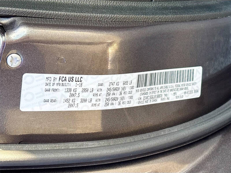 2018 Chrysler Pacifica Touring L