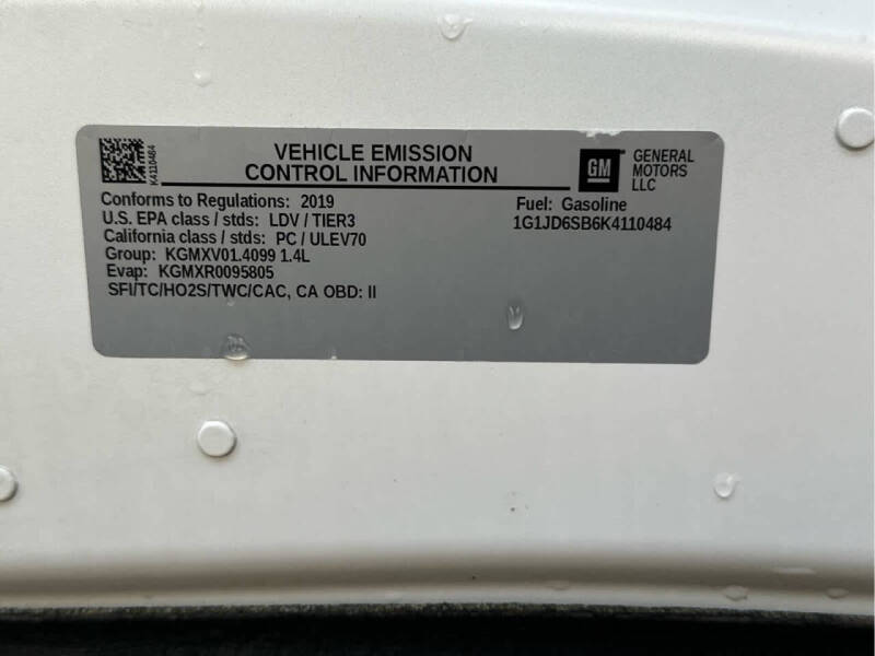 2019 Chevrolet Sonic LT Auto