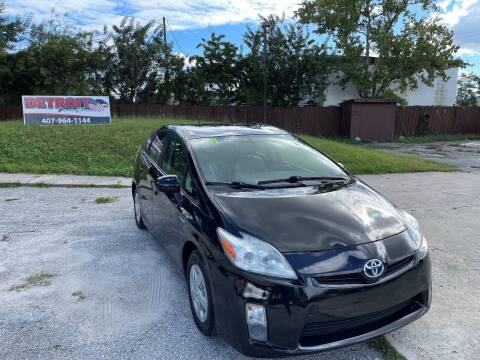 2011 Toyota Prius for sale at Detroit Cars and Trucks in Orlando FL