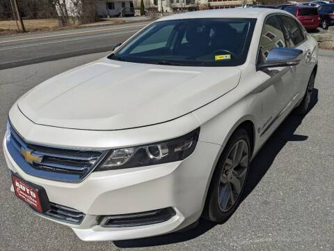 2016 Chevrolet Impala for sale at AUTO CONNECTION LLC in Springfield VT