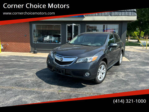 2014 Acura RDX for sale at Corner Choice Motors in West Allis WI