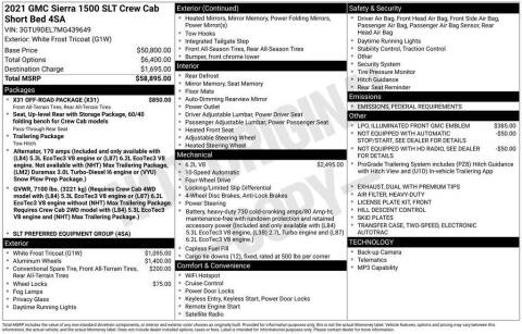 2021 GMC Sierra 1500