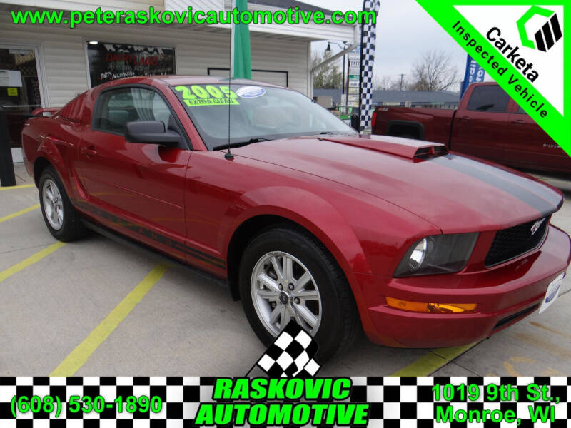 2005 Ford Mustang for sale at RASKOVIC AUTOMOTIVE GROUP in Monroe WI