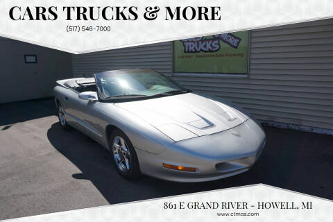 1997 Pontiac Firebird for sale at Cars Trucks & More in Howell MI