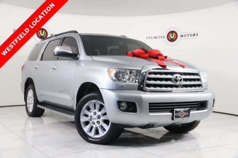 2015 Toyota Sequoia for sale at INDY'S UNLIMITED MOTORS - UNLIMITED MOTORS in Westfield IN