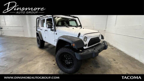 2017 Jeep Wrangler Unlimited for sale at South Tacoma Mazda in Tacoma WA