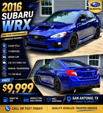 2016 Subaru WRX