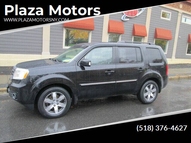 2012 Honda Pilot for sale at Plaza Motors in Rensselaer NY