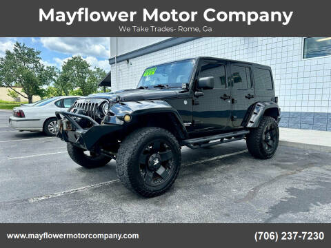 2012 Jeep Wrangler Unlimited for sale at Mayflower Motor Company in Rome GA