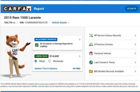 2015 RAM 1500 Laramie
