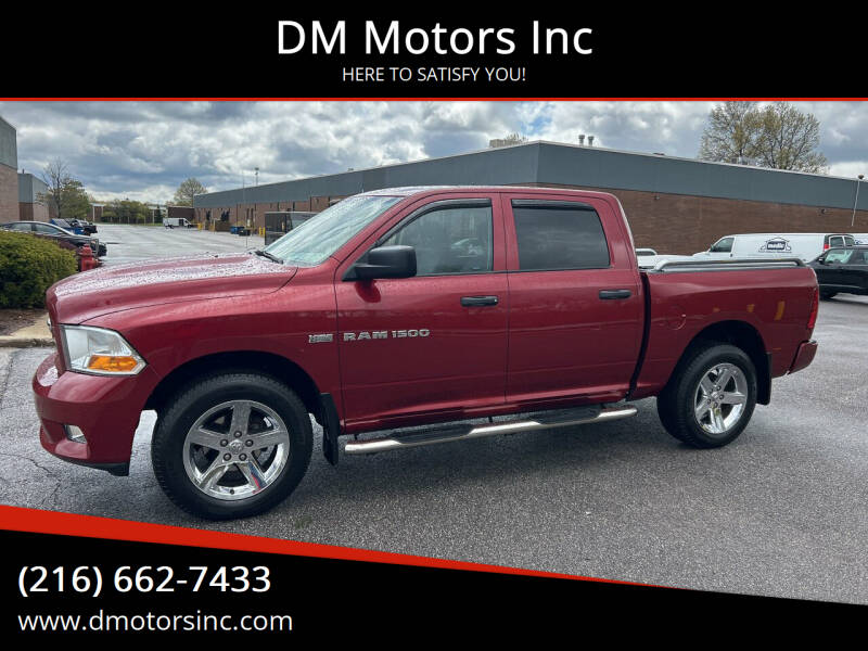 2012 RAM 1500 for sale at DM Motors Inc in Maple Heights OH