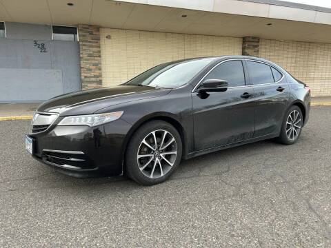 2015 Acura TLX for sale at Angies Auto Sales LLC in Saint Paul MN