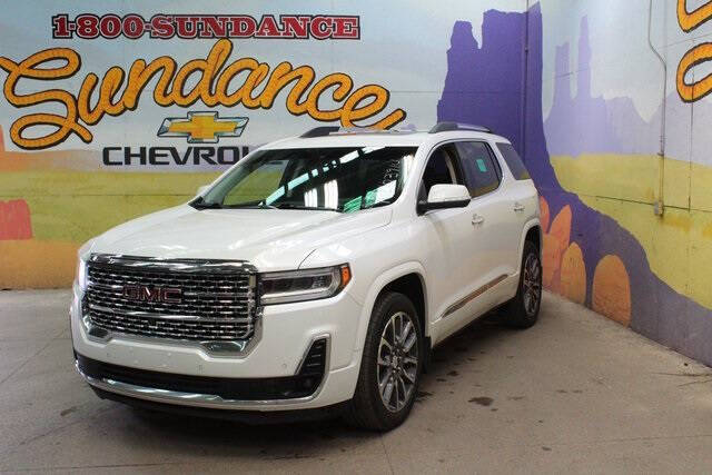 Used 2021 GMC Acadia Denali with VIN 1GKKNXLS5MZ123914 for sale in Grand Ledge, MI