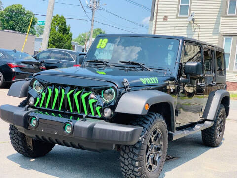 2018 Jeep Wrangler JK Unlimited for sale at Tonny's Auto Sales Inc. in Brockton MA