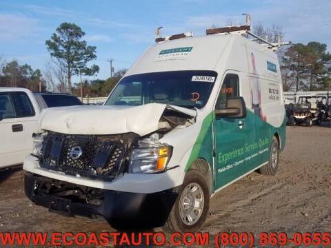 2015 Nissan NV for sale at East Coast Auto Source Inc. in Bedford VA
