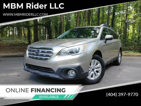 2016 Subaru Outback for sale at MBM Rider LLC in Alpharetta GA