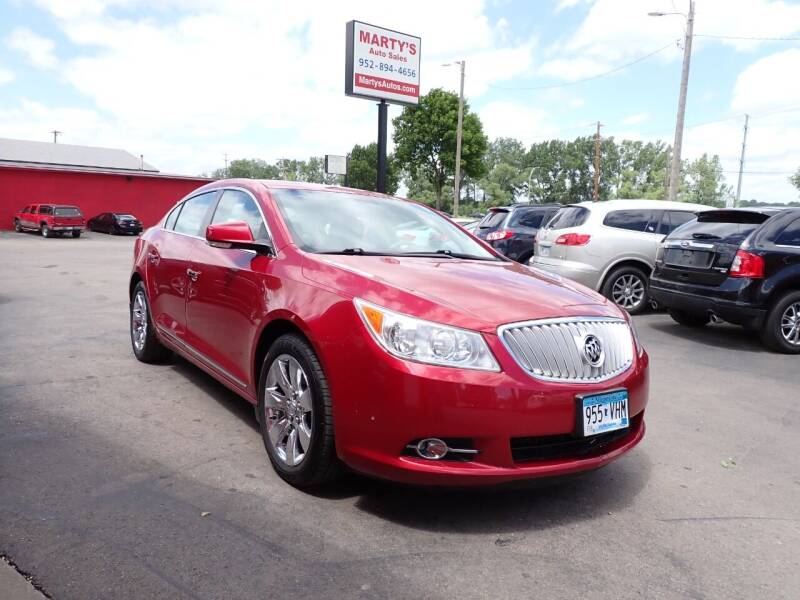 2012 Buick LaCrosse for sale at Marty's Auto Sales in Savage MN