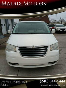 2010 Chrysler Town and Country for sale at Matrix Motors in Berkley MI