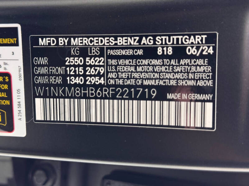 2024 Mercedes-Benz GLC AMG GLC 43