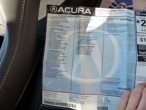 2019 Acura RDX SH-AWD w/Tech