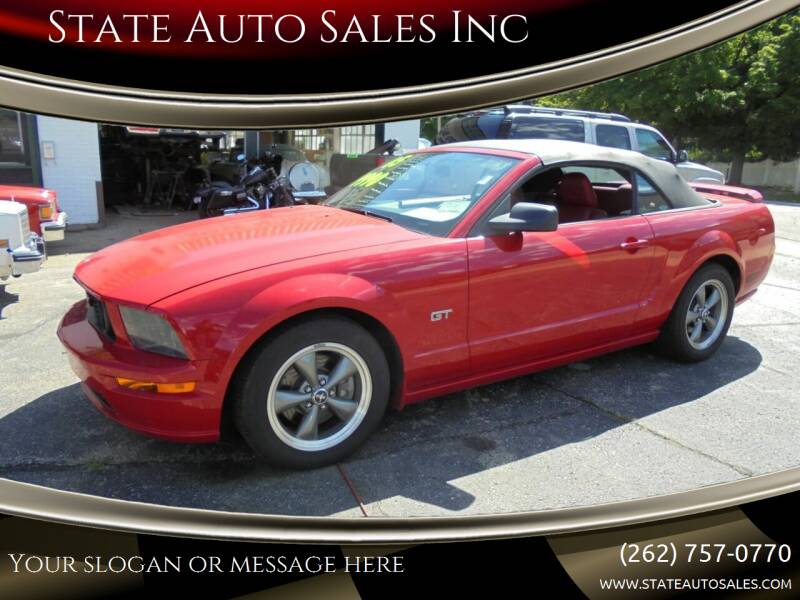 2005 Ford Mustang for sale at State Auto Sales Inc in Burlington WI