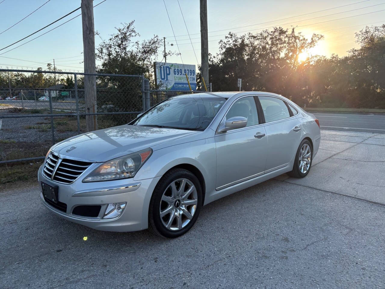 2011 Hyundai Equus for sale at Hobgood Auto Sales in Land O Lakes, FL