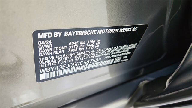 2024 BMW i7 eDrive50