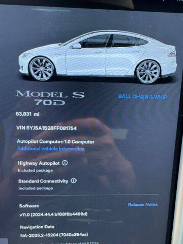 2015 Tesla Model S 70D