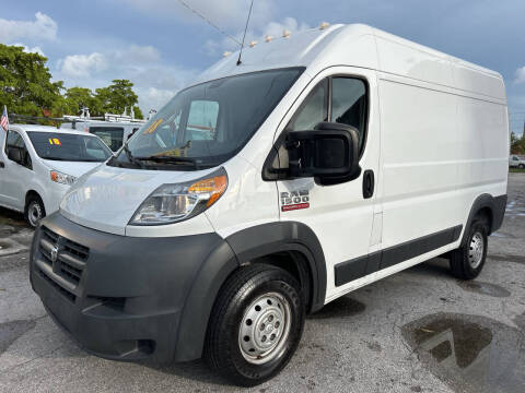 2018 RAM ProMaster for sale at Florida Auto Wholesales Corp in Miami FL