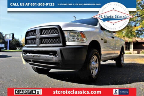 2016 RAM Ram Pickup 2500 for sale at St. Croix Classics in Lakeland MN