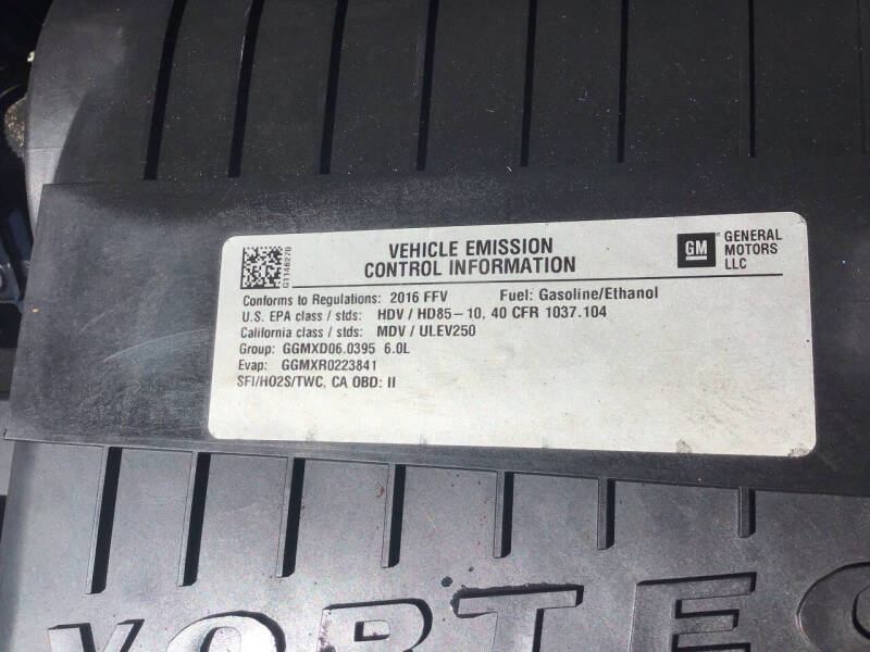 2016 Chevrolet Express 2500