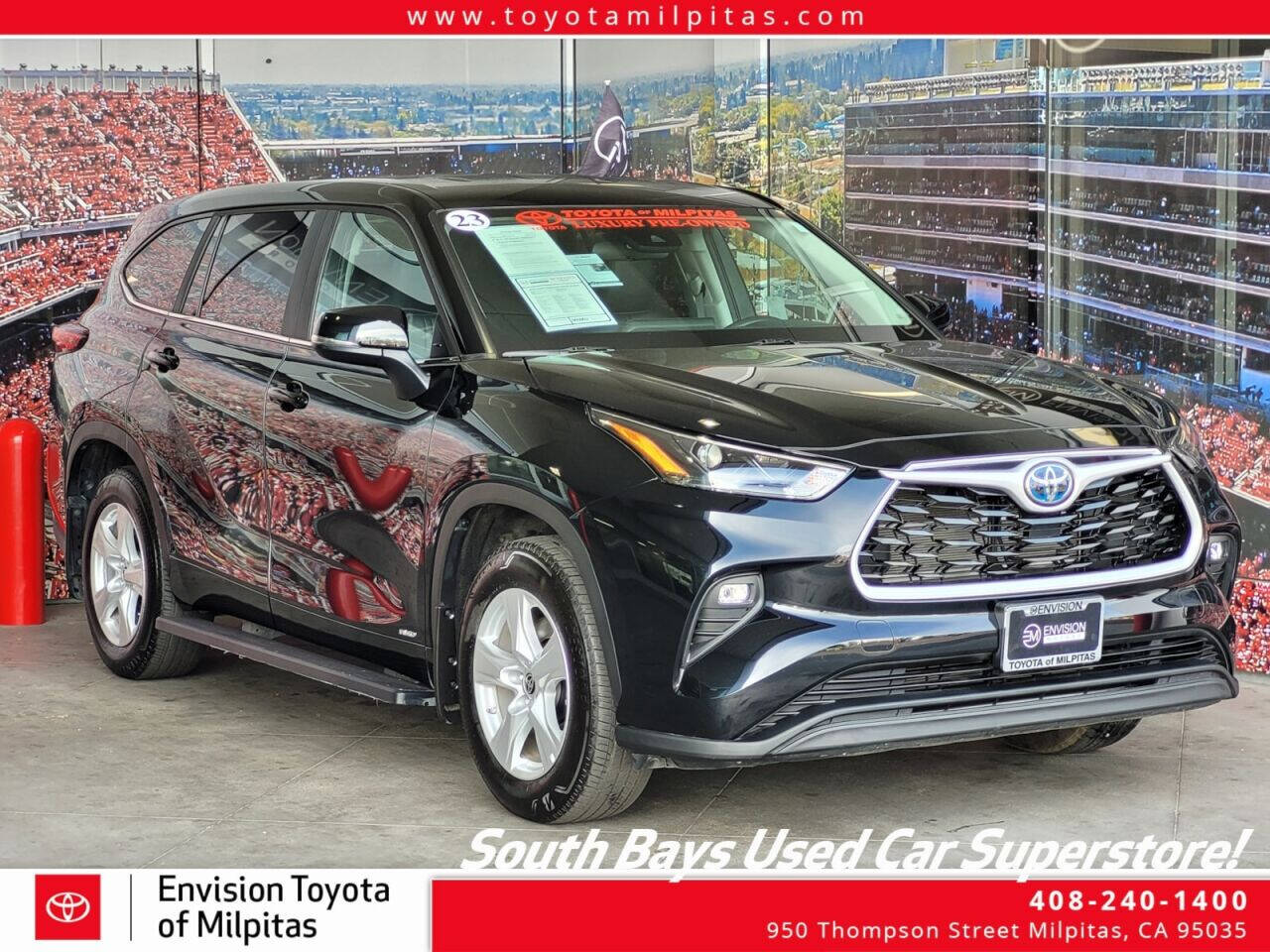 2023 Toyota Highlander Hybrid for sale at Envision Toyota of Milpitas in Milpitas, CA