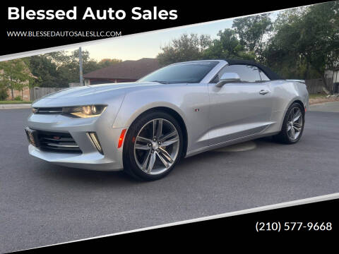 2017 Chevrolet Camaro for sale at Blessed Auto Sales in San Antonio TX