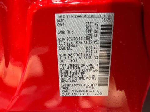 2026 Nissan Frontier PRO-X