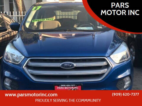 2017 Ford Escape for sale at PARS MOTOR INC in Pomona CA